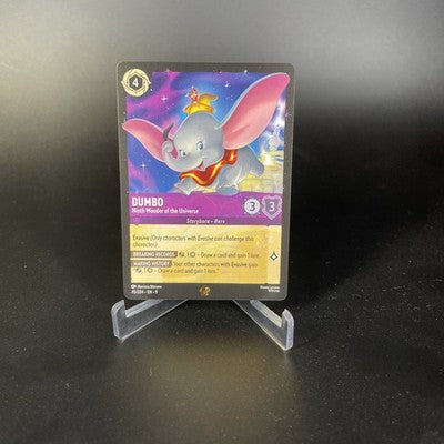 Disney Lorcana Fabled Dumbo Ninth Wonder of the Universe 45/204 Legendary (photo 1)