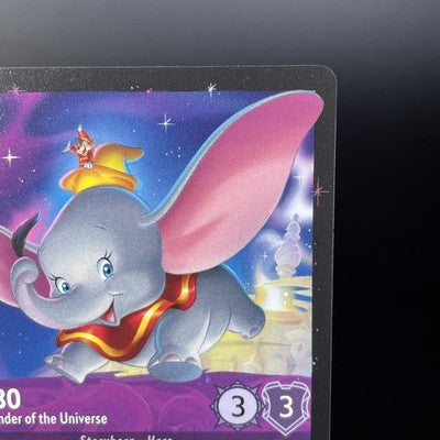 Disney Lorcana Fabled Dumbo Ninth Wonder of the Universe 45/204 Legendary (photo 4)