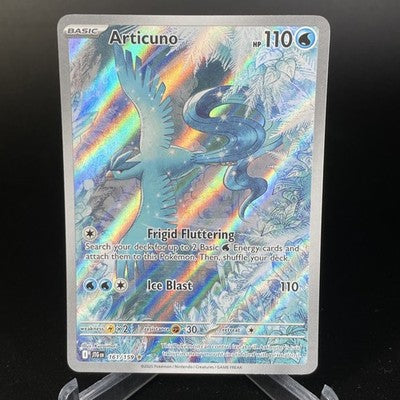 Articuno 161/159 Journey Together Illustration Rare Holo Pokemon Card (photo 2)