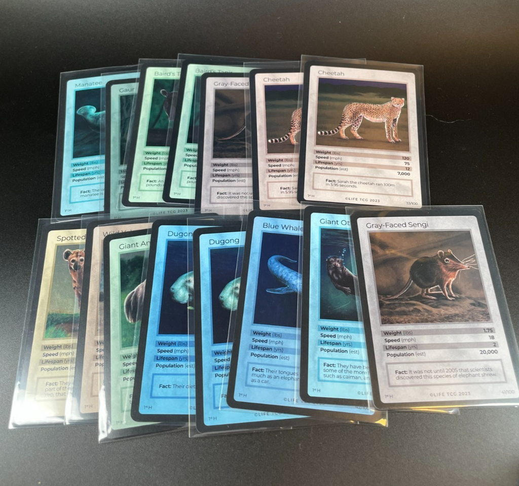LIFE TCG Mammals High Pop Holos Lot - 15 cards! Mixed cards from Alpha Print
