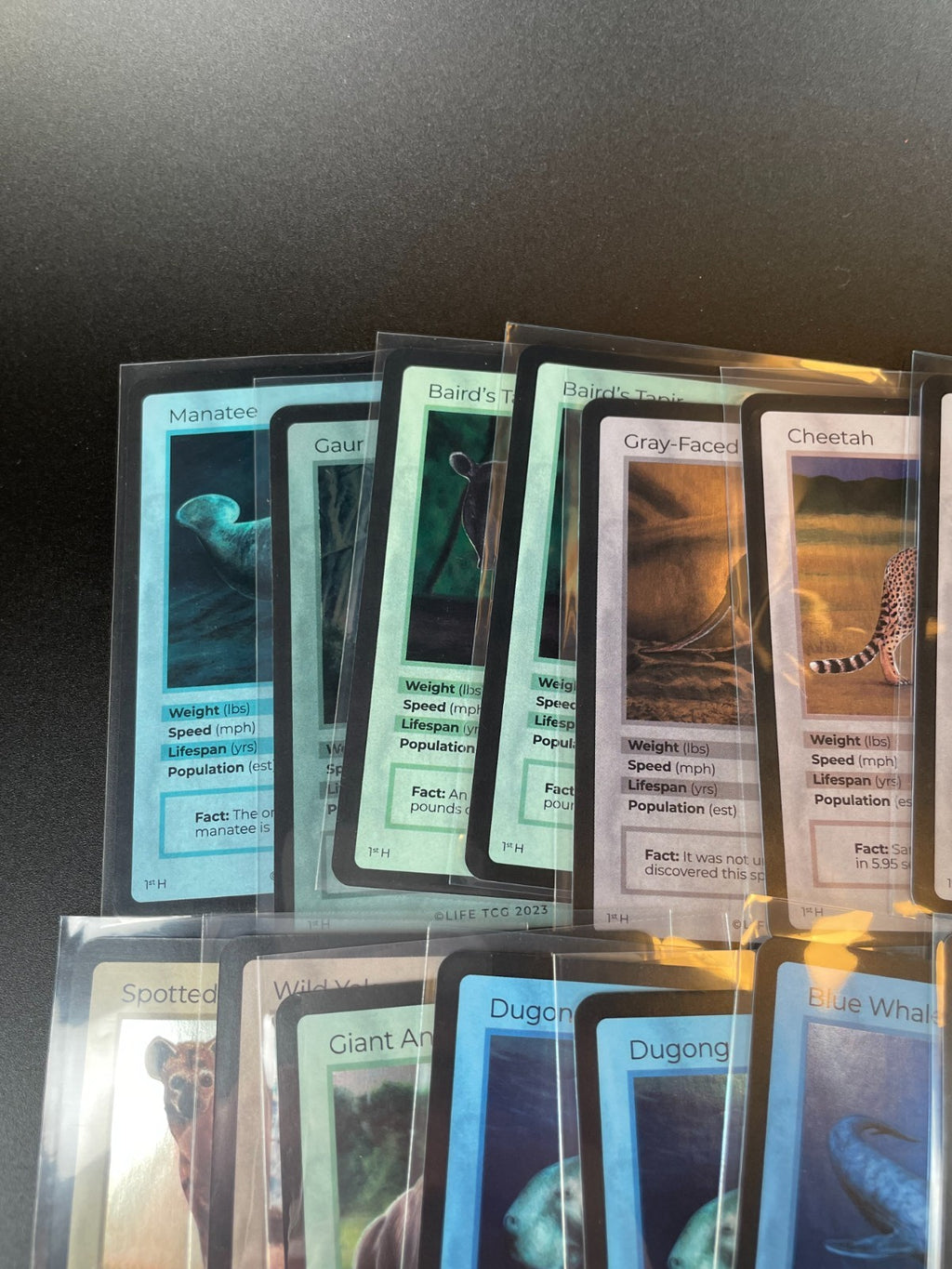 LIFE TCG Mammals High Pop Holos Lot - 15 cards! Mixed cards from Alpha Print