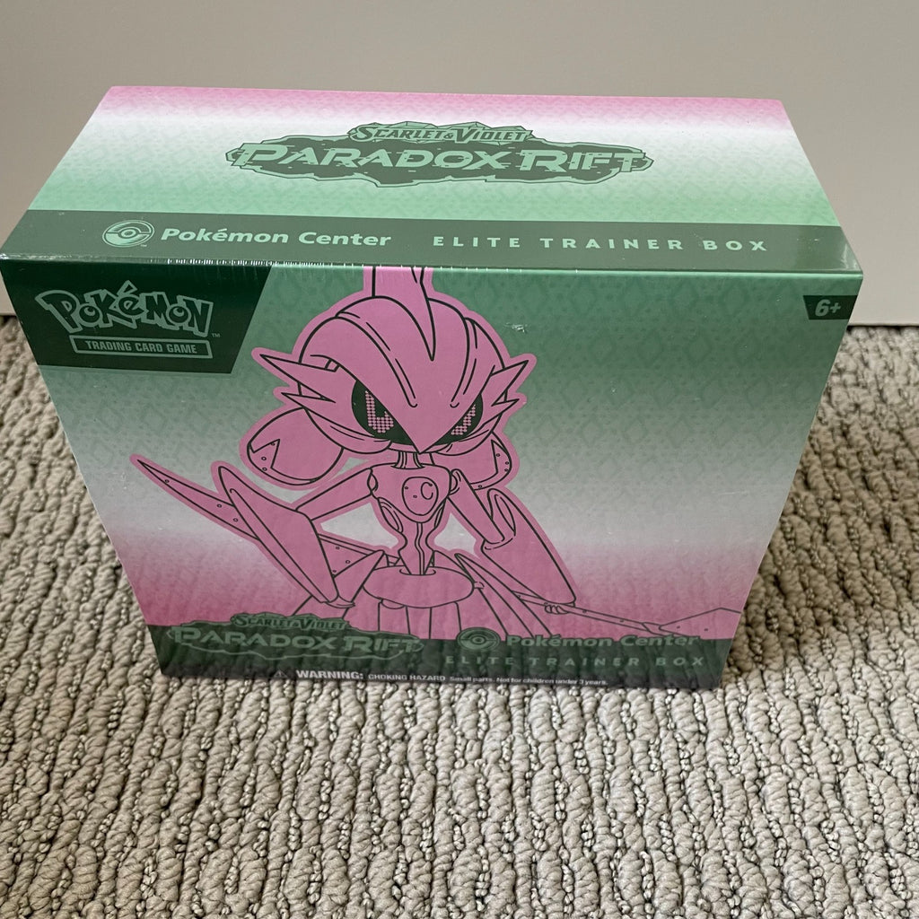 Pokemon TCG Paradox Rift (Iron Valiant) Pokemon Center Elite Trainer Box Sealed (photo 2)
