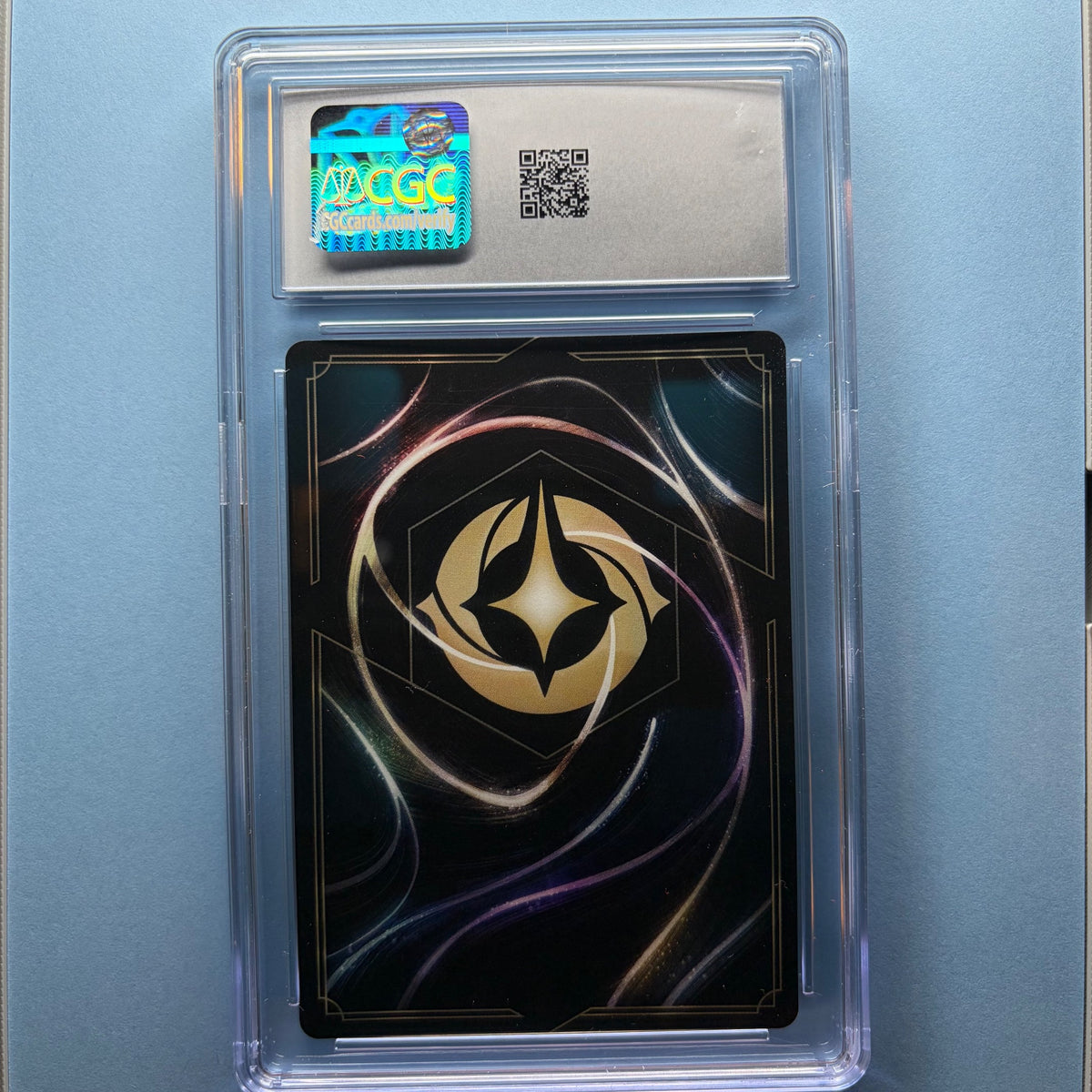 Maleficent #5/P3 - CGC 10 GEM MINT | Tournament Promos | Lorcana (back)