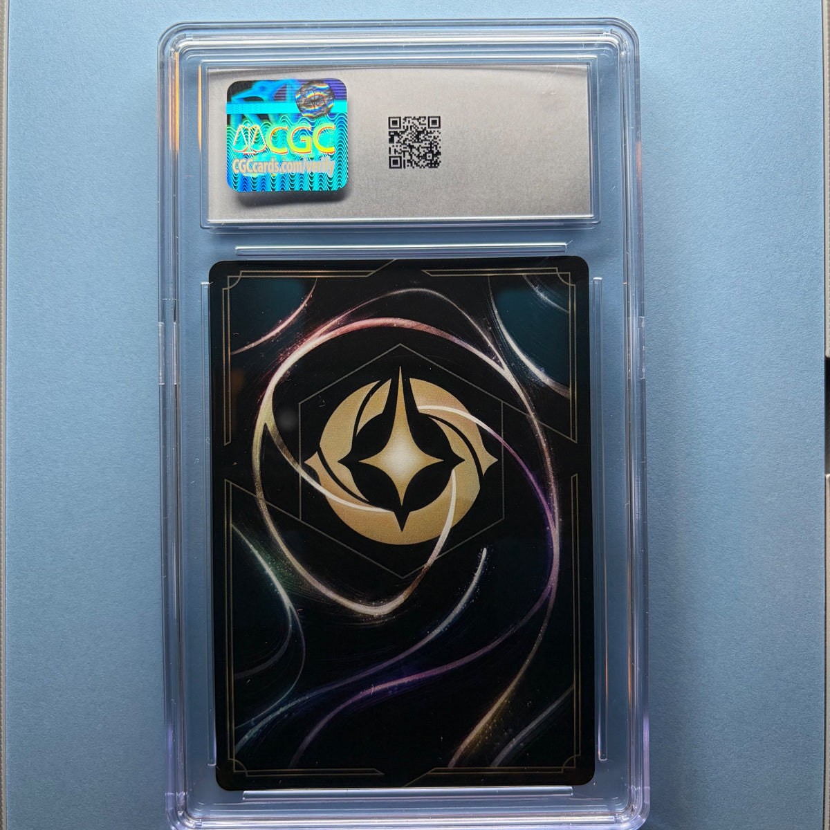 Maleficent #5/P3 - CGC 10 GEM MINT | Tournament Promos | Lorcana (back)
