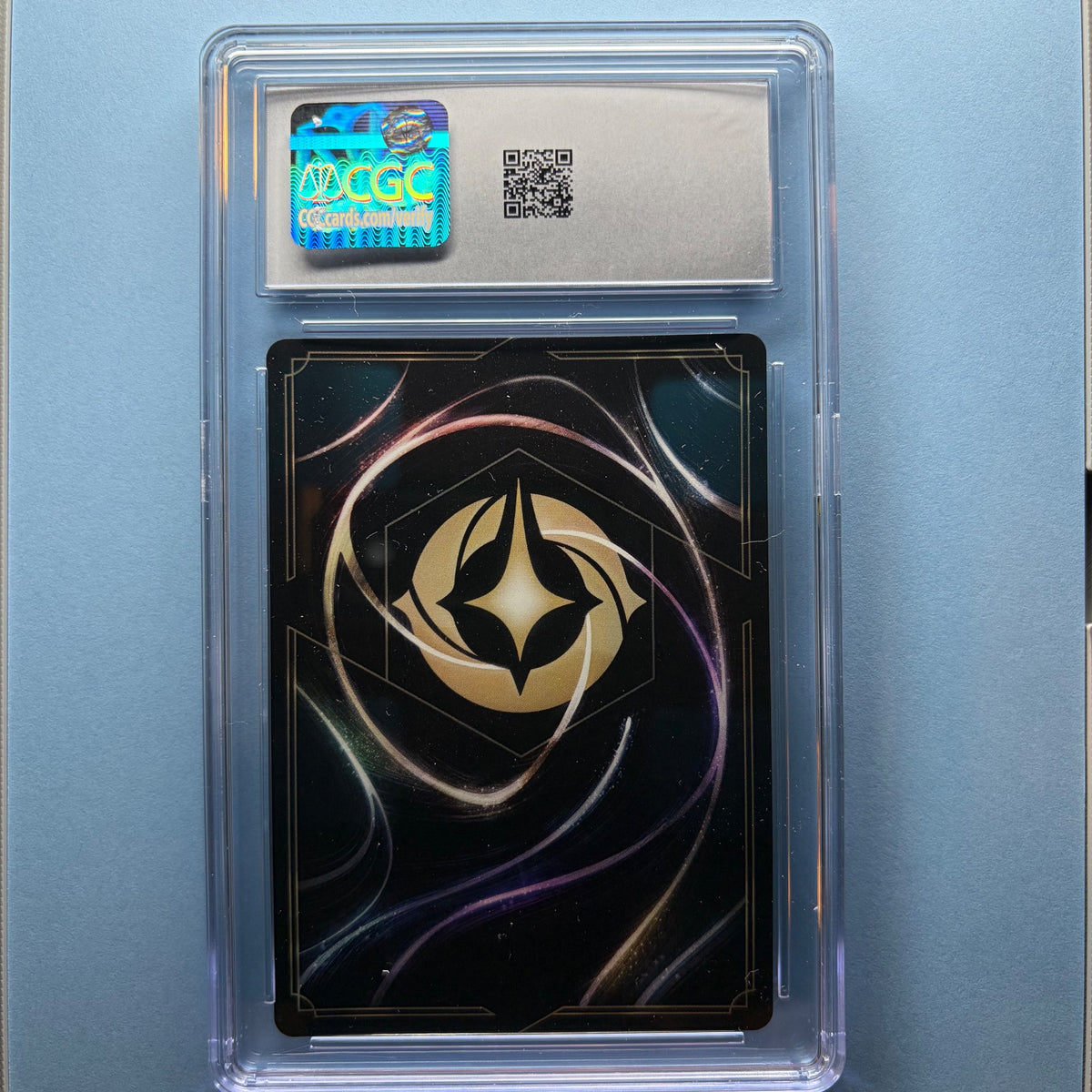 Maleficent #5/P3 - CGC 10 GEM MINT | Tournament Promos | Lorcana (back)