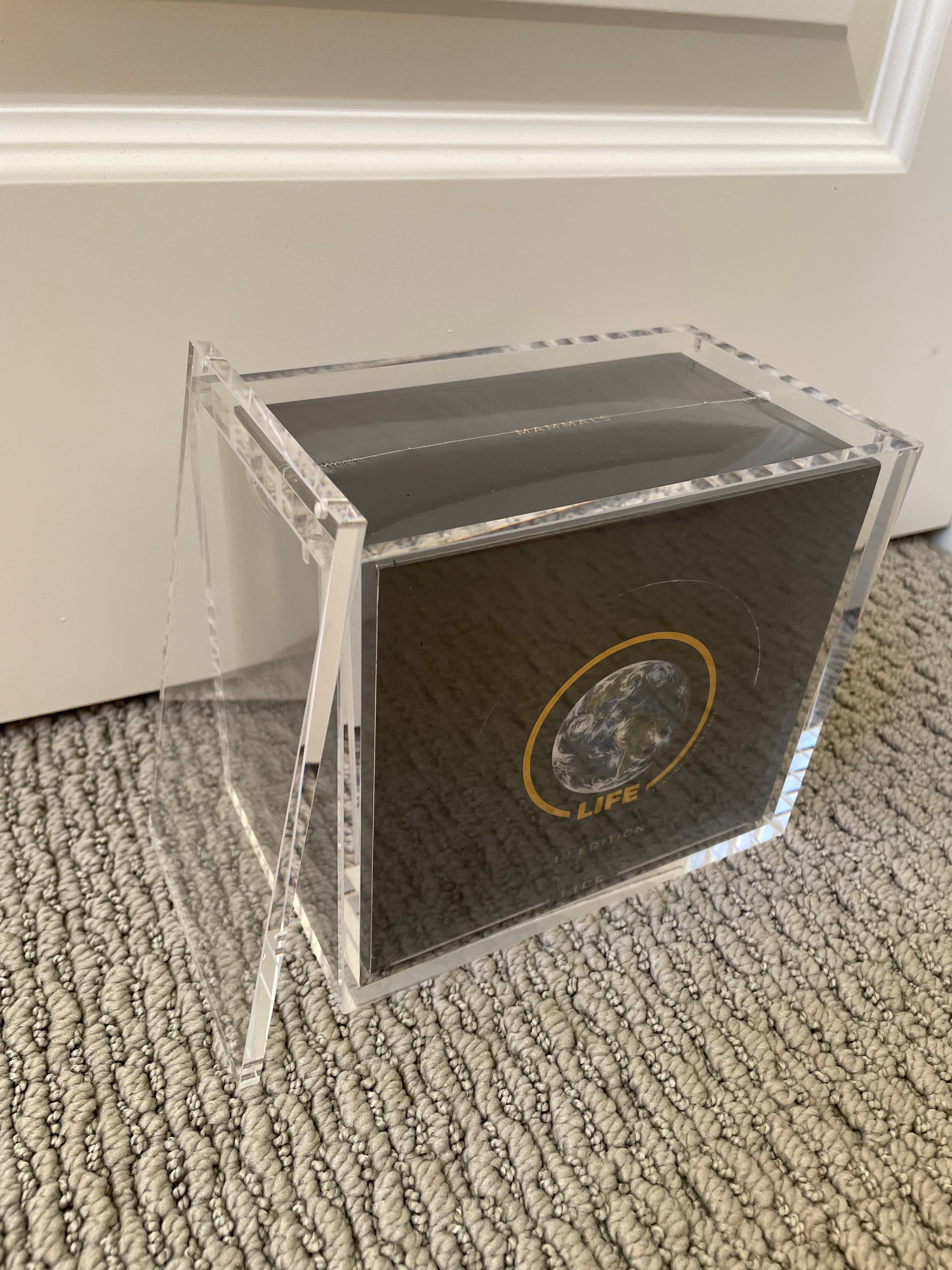 life tcg booster box Acrylic Booster Box Display Case – LIFE TCG & Pokémon Compatible – Taclaco