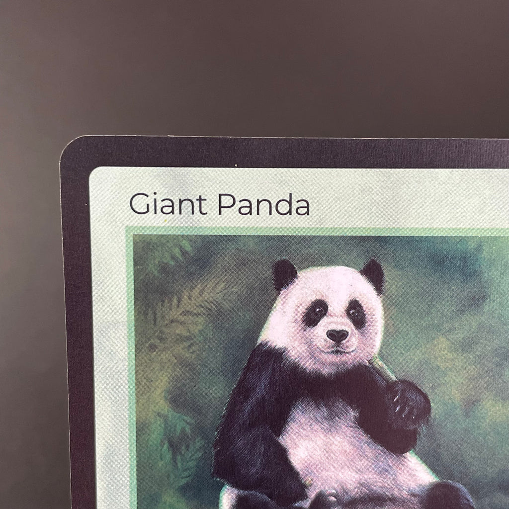 Giant Panda (Alpha print) — Mammals Holo #23/100 | LIFE TCG | 1st Edition (Pop: 920)