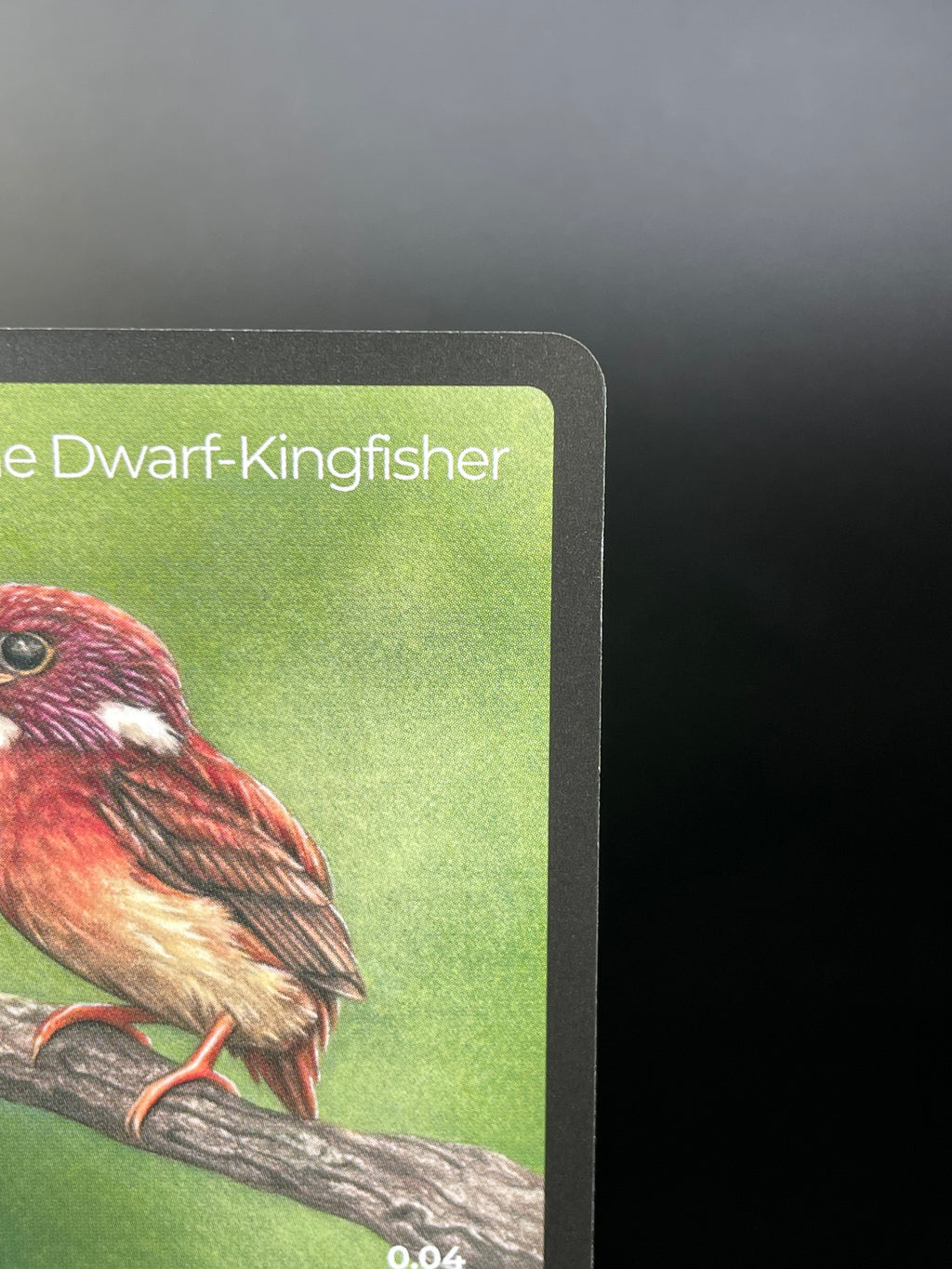 South Philippine Dwarf-Kingfisher — Birds Full Art #34/130 | LIFE TCG | 1st Edition (Pop: 600)