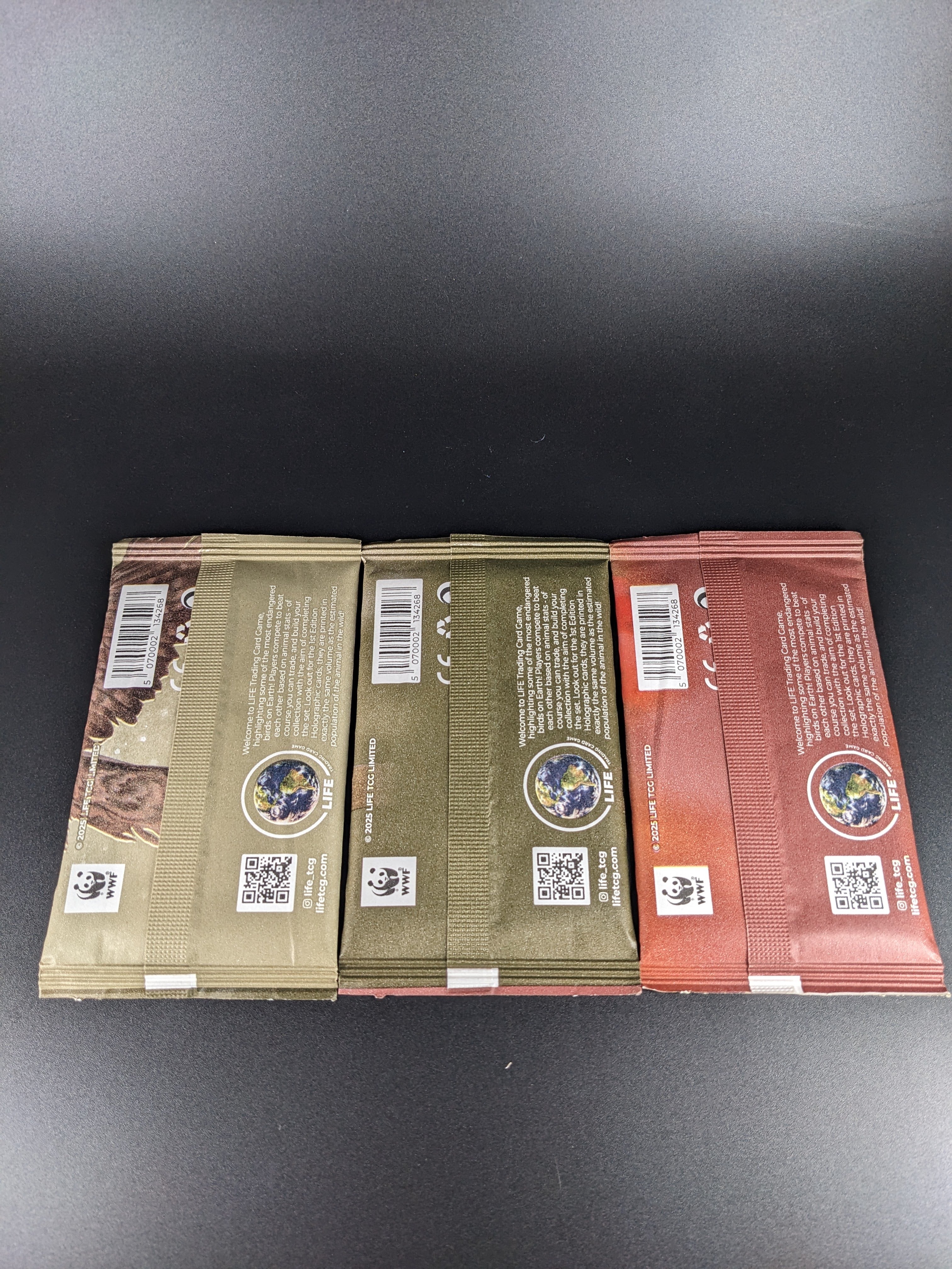 LIFE TCG 1st Edition Birds — Sealed 3-Pack Art Set | WWF Stamp Edition (UK Exclusive)