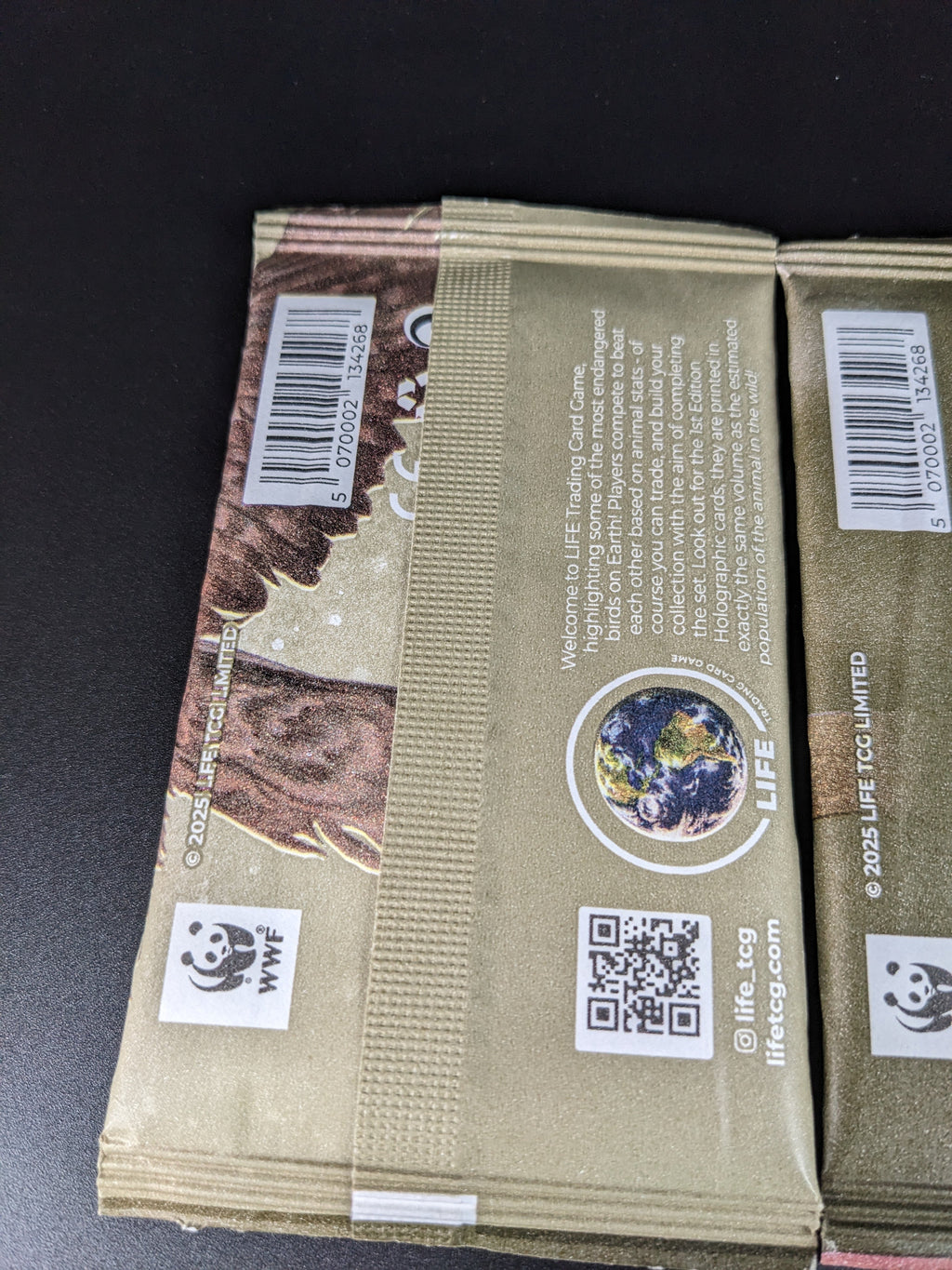 LIFE TCG 1st Edition Birds — Sealed 3-Pack Art Set | WWF Stamp Edition (UK Exclusive)