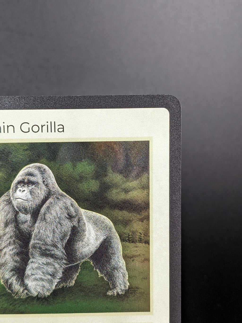 Mountain Gorilla — Mammals Holo #18/100 | LIFE TCG | 1st Edition (Pop: 1,000)