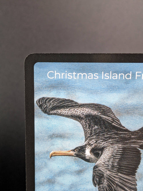 Christmas Island Frigatebird — Birds Full Art #28/130 | LIFE TCG | 1st Edition (Pop: 400)