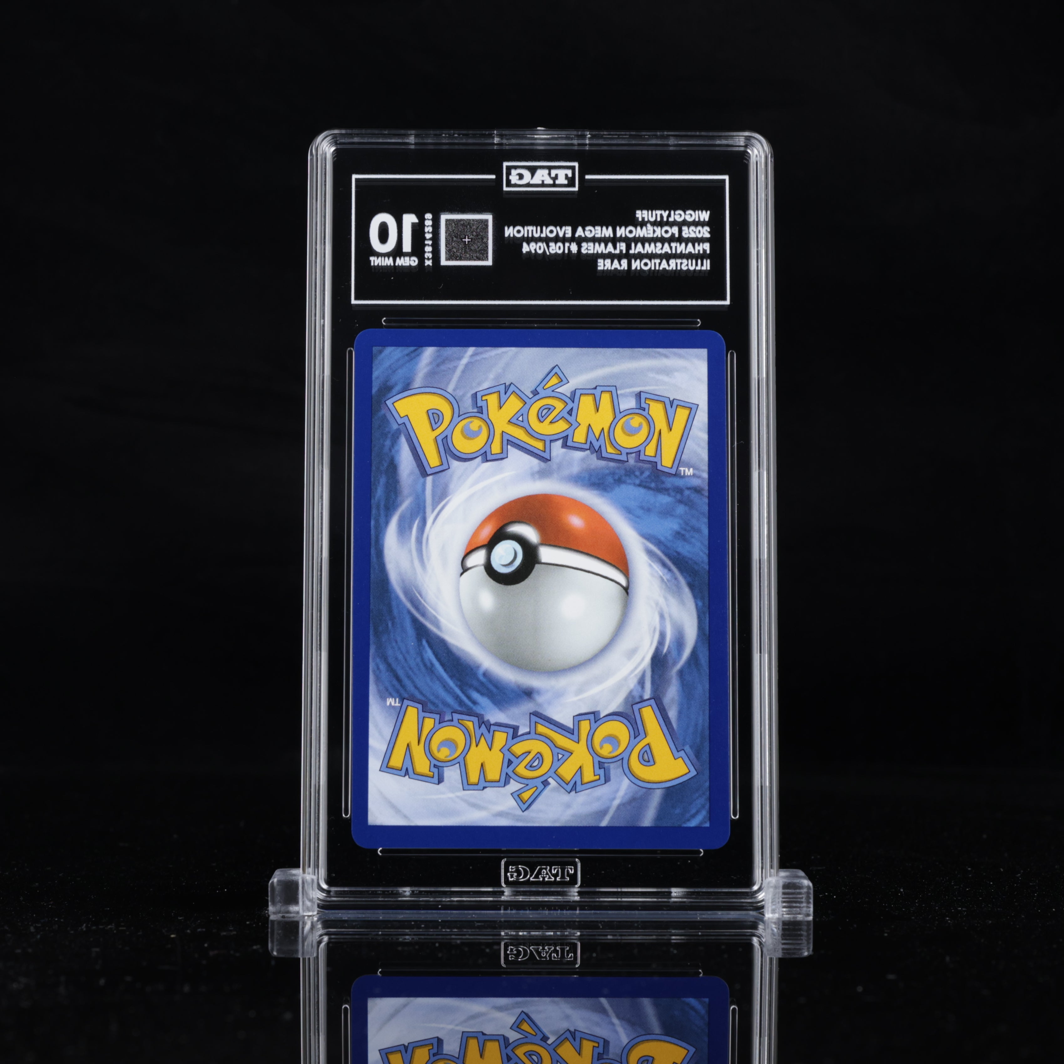 Wigglytuff - TAG 10 GEM MINT | Pokémon Mega Evolution | Phantasmal Flames | Illustration Rare