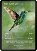 Honduran Emerald — Birds Full Art #44/130 | LIFE TCG | 1st Edition (Pop: 1,500)