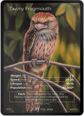 Tawny Frogmouth — Birds Full Art #40/130 | LIFE TCG | 1st Edition (Pop: 1,000)